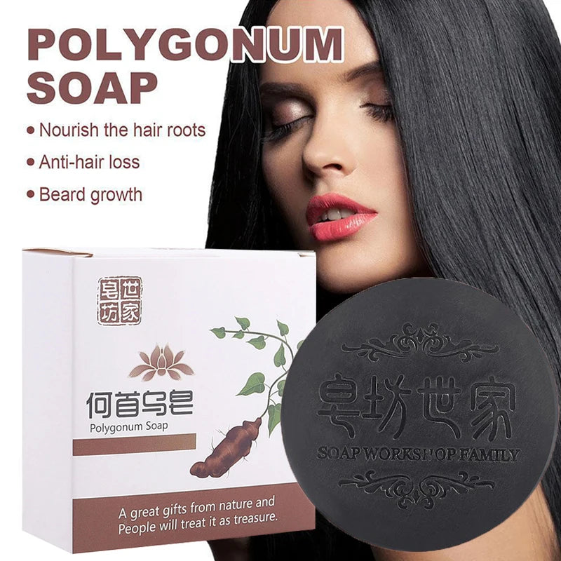 Sabonete Poligonum Crescimento do Cabelo, Sabonete Poligonum Shampoo Lavagem do Cabelo